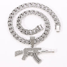 Load image into Gallery viewer, 20 Inches Hip Hop Cuban Link Pendant Necklace