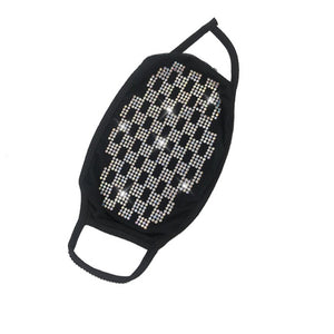 Reusable Sparkly Rhinestone Face Mask