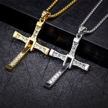 Load image into Gallery viewer, Men&#39;s Cross Pendant Necklace