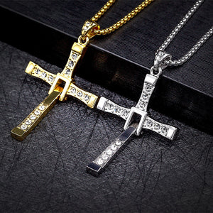 Men's Cross Pendant Necklace