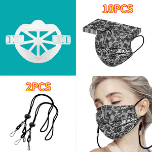 Adjustable 3D Mask Bracket Breathing Smoothly(5PCS)