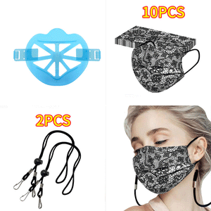 Adjustable 3D Mask Bracket Breathing Smoothly(5PCS)