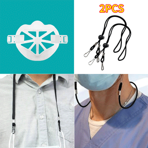 Adjustable 3D Mask Bracket Breathing Smoothly(5PCS)