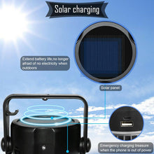 Load image into Gallery viewer, Portable Solar Camping LED Lamp