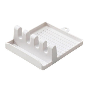 Multifunction Kitchen Spatula Rack KITCHEN TOOLS smartsaker White 