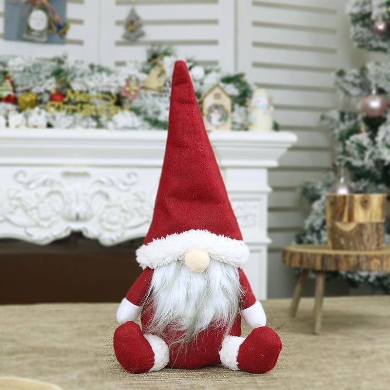 Christmas Faceless Old Man Doll Window Decoration