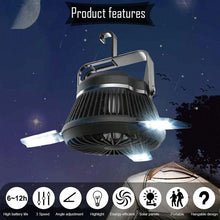 Load image into Gallery viewer, Portable Solar Camping LED Lamp