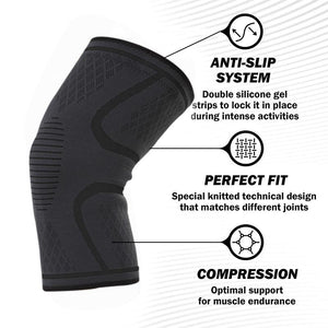 Knee Compression Sleeve Support For Men and Women