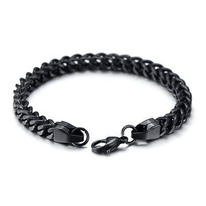 Stylish Stainless Steel Chain Bracelet for Men