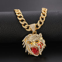 Load image into Gallery viewer, 20 Inches Hip Hop Cuban Link Pendant Necklace