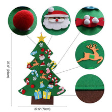 Load image into Gallery viewer, DIY Christmas Tree With Ornaments For Children