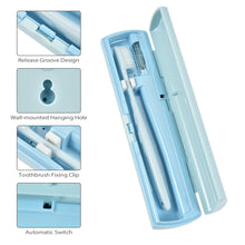 Load image into Gallery viewer, Portable Rechargeable Toothbrush Sanitizer Case