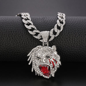 20 Inches Hip Hop Cuban Link Pendant Necklace