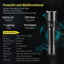 Load image into Gallery viewer, [50% OFF]Navy Dedicated Flashlight High Lumens Super Bright Waterproof(Limited Stock)