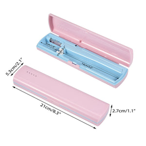 Portable Rechargeable Toothbrush Sanitizer Case