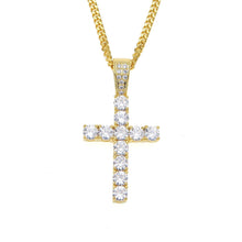 Load image into Gallery viewer, Men&#39;s Cubic Zirconia Tiny Diamond 24 Inches Pendant Necklace