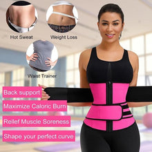 Load image into Gallery viewer, Women Waist Trainer (Sauna Sweat Faja)