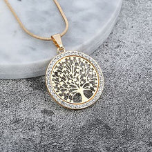 Load image into Gallery viewer, Tree Of Life Necklace &amp; Earrings Set