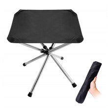 Load image into Gallery viewer, Outdoor Portable Telescopic Stool Stainless Steel Folding Chair