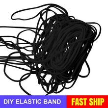 Load image into Gallery viewer, 2.5mm Round Braided Elastic Cord/White Elastic Band - 50 Yard