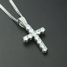 Load image into Gallery viewer, Men&#39;s Cubic Zirconia Tiny Diamond 24 Inches Pendant Necklace