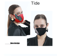 Load image into Gallery viewer, Reusable 3D Leaf Design Comfortable Face Mask