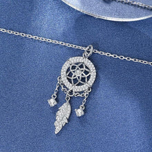 Load image into Gallery viewer, 【Free Shipping】S925 Sterling Silver &quot;Dreamcatcher&quot; Crystal Necklace