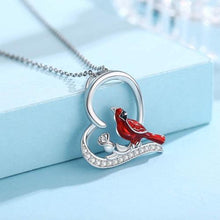 Load image into Gallery viewer, Women&#39;s Heart And Bird Necklace