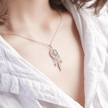 Load image into Gallery viewer, 【Free Shipping】S925 Sterling Silver &quot;Dreamcatcher&quot; Crystal Necklace