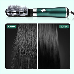 NEW Hair Dryer Hot Air Brush For Drying Straightening Curling Hair Volumizer（Free Shipping）