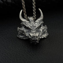 Load image into Gallery viewer, 3D DRAGON HEAD PENDANT