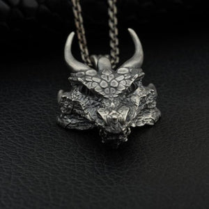 3D DRAGON HEAD PENDANT