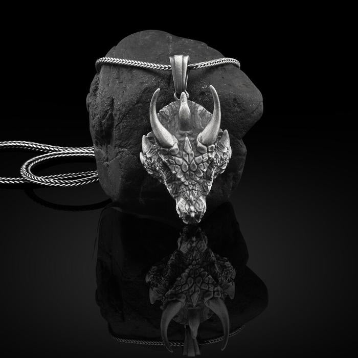 3D DRAGON HEAD PENDANT