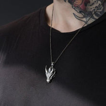 Load image into Gallery viewer, 3D DRAGON HEAD PENDANT