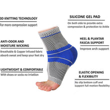 Load image into Gallery viewer, MODERATE - SPORT Ankle Compression Brace With Viscoelastic Pads