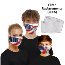 Load image into Gallery viewer, Fashion Cotton Breathable Protective Mask With 2 Filters(For Adult and Child)