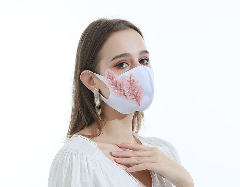 Reusable 3D Leaf Design Comfortable Face Mask