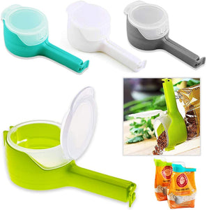 Bag Clips for Food with Pour Spouts(2PCS-6PCS)