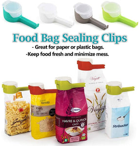 Bag Clips for Food with Pour Spouts(2PCS-6PCS)