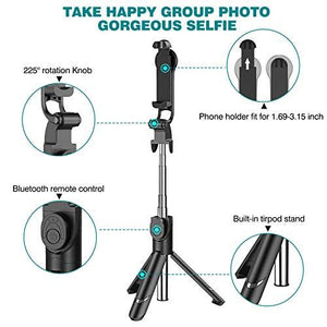 Selfie Stick Tripod With Wireless Remote