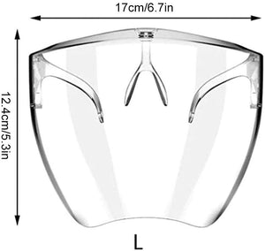 Anti-fog Transparent Safety Shields