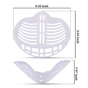 3D Silicone Mask Bracket For Breathing more Smooth(5PCS)