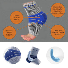 Load image into Gallery viewer, MODERATE - SPORT Ankle Compression Brace With Viscoelastic Pads