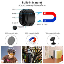 Load image into Gallery viewer, Mini Spy Camera WiFi Wireless Hidden Video Camera 1080P HD With A 32G SD Card