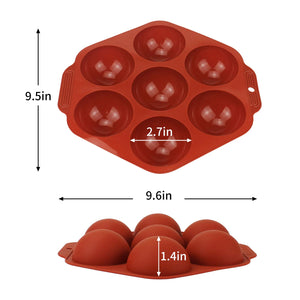 Newest Large 7 Holes Silicone Molds