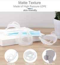 Load image into Gallery viewer, 3D Silicone Mask Bracket For Breathing more Smooth(5PCS)