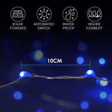 Load image into Gallery viewer, 8 Modes Solar Decorative String Lights for Outdoor, Wedding, Party