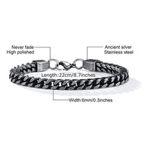 Load image into Gallery viewer, Stylish Stainless Steel Chain Bracelet for Men