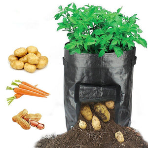 Potato Grow Planter PE Container Bag Vegetables Garden Outdoor