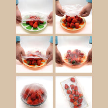 Load image into Gallery viewer, 100Pcs Food Grade Plastic Bag Fresh-Keeping Cover